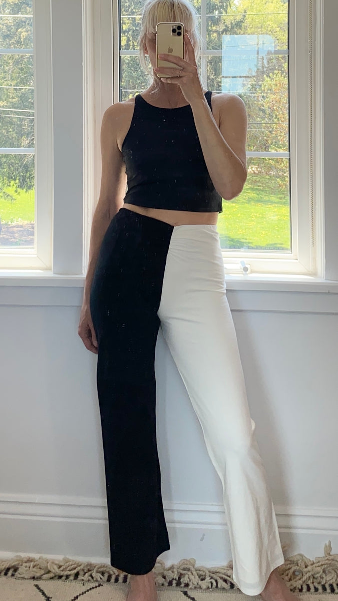 Paloma Wool Dama Pants - black/white