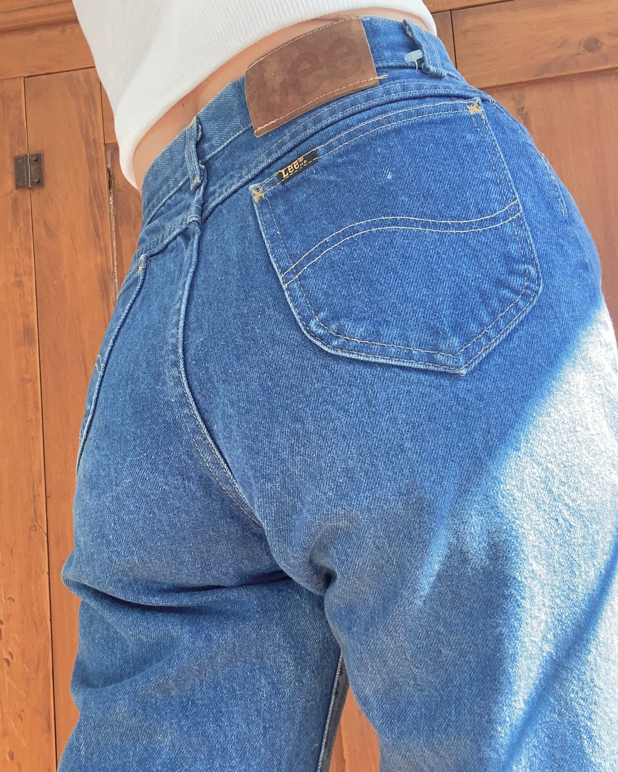 Vintage Lee Riders Medium Blue Wash Jeans size 29 USA – Ardith